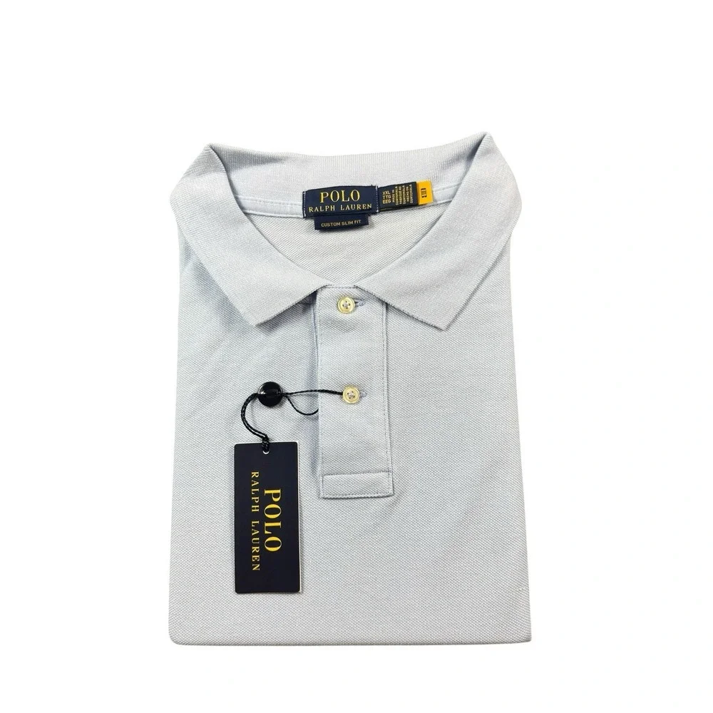 Polo Ralph Lauren Light Blue‎ Pony Polo Mens Cotton Shirt Size 2XL NWT